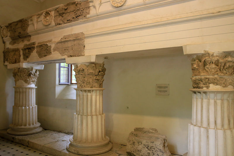 Muzeum - stanowisko archeologiczne teatru i Sanktuarium Asklepiosa w Epidauros (Peloponez, Grecja)
