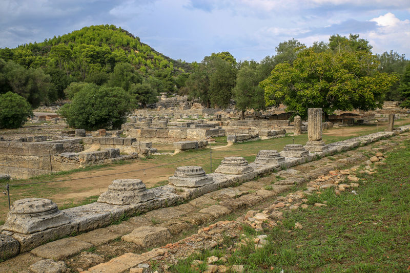 Olimpia - stanowisko archeologiczne (Peloponez, Grecja)