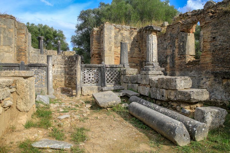 !Pracownia Fidiasza - zwiedzanie stanowiska archeologicznego w Olimpii (Peloponez, Grecja)