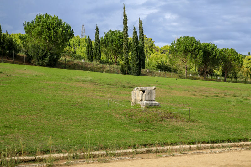 Olimpia - zwiedzanie stanowiska archeologicznego (Peloponez, Grecja)