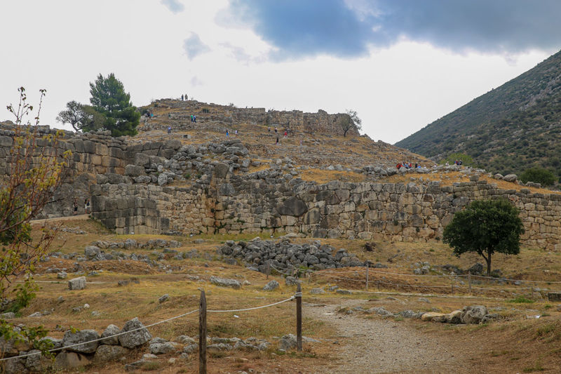 Mykeny - zwiedzanie stanowiska archeologicznego (Peloponez, Grecja)