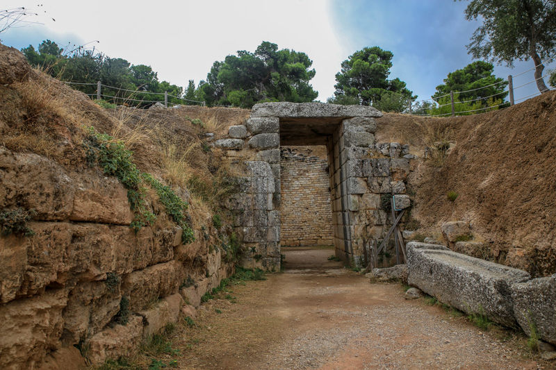 Mykeny - zwiedzanie stanowiska archeologicznego (Peloponez, Grecja)