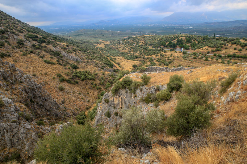 Mykeny - stanowisko archeologicznego (Peloponez, Grecja)