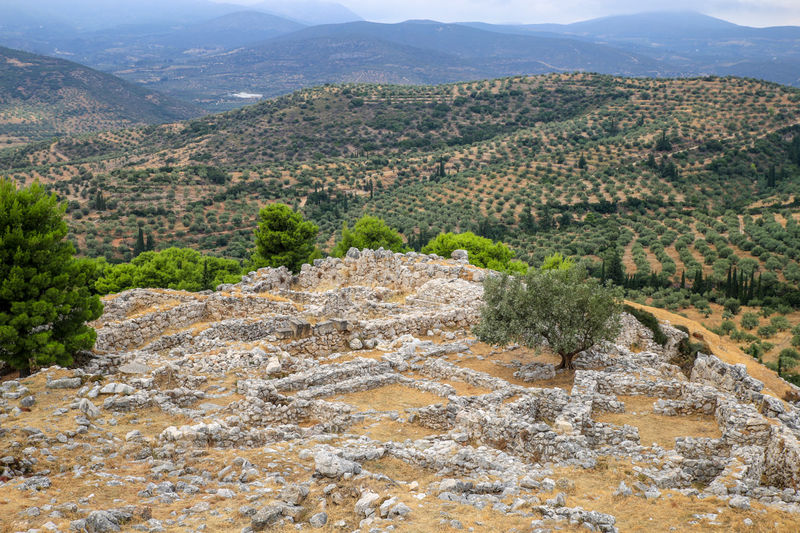 Mykeny - zwiedzanie stanowiska archeologicznego (Peloponez, Grecja)