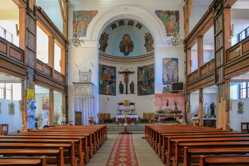 Kościół ewangelicki projektu Schinkla - Braniewo