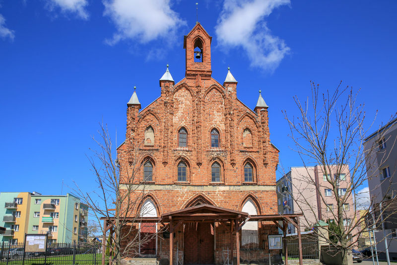 Braniewo - cerkiew i Kościół św. Trójcy