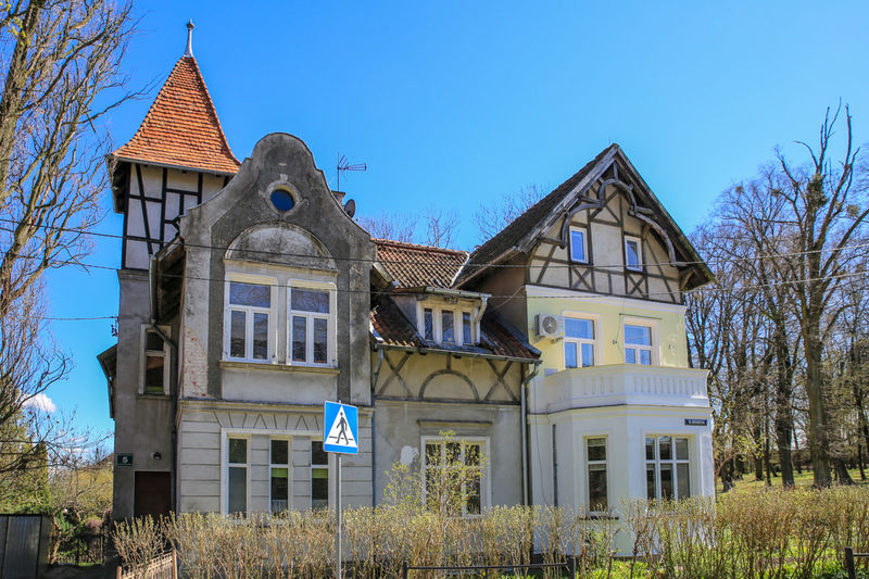 Braniewo - budynek przy u. Botanicznej 5
