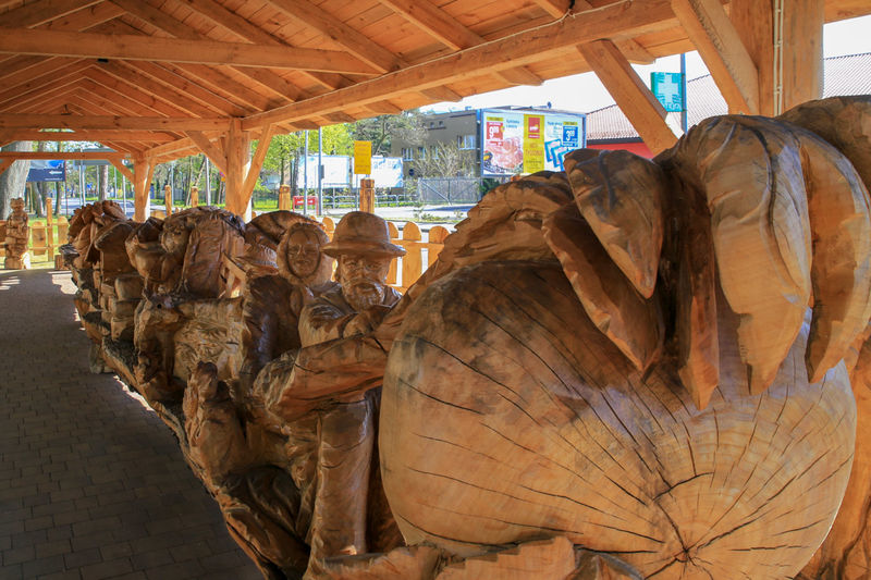 Rzeźba 'RZEPKA' - Park rzeźby kaszubskiej (Hel)