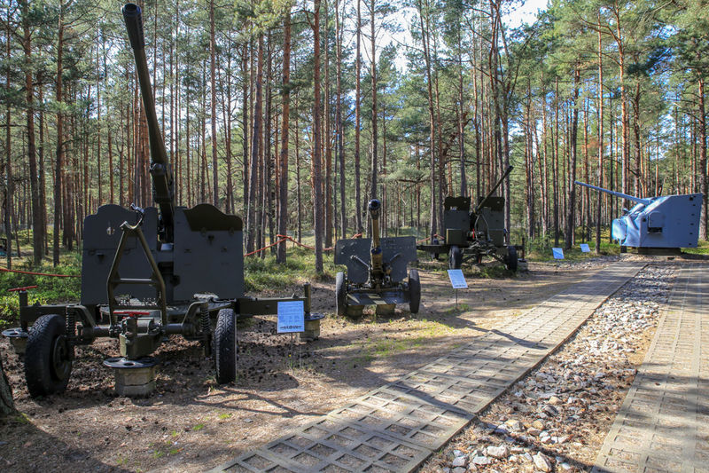 Skansen przy Muzeum Obrony Wybrzeża - Hel