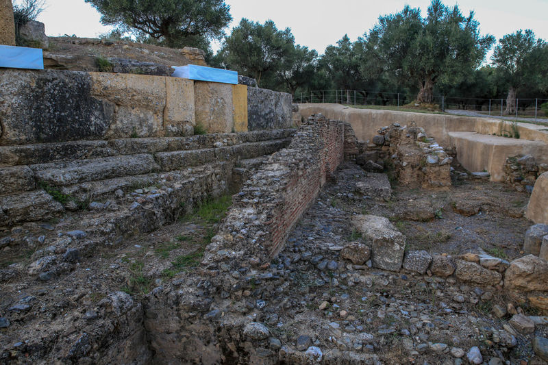 [Sparta - zwiedzanie stanowiska archeologicznego (Peloponez, Grecja)]