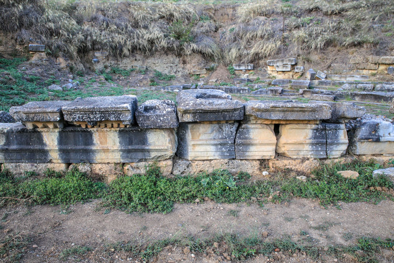 [Sparta - zwiedzanie stanowiska archeologicznego (Peloponez, Grecja)]