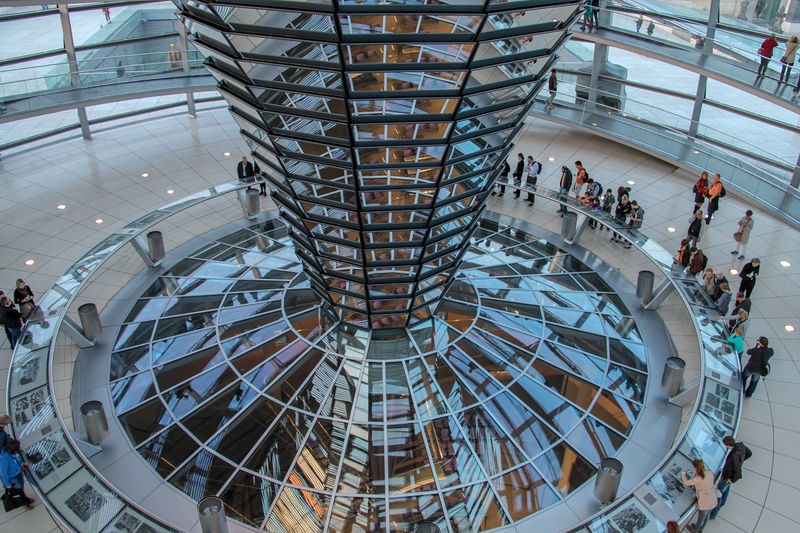 Reichstag - podczas zwiedzania (Berlin)