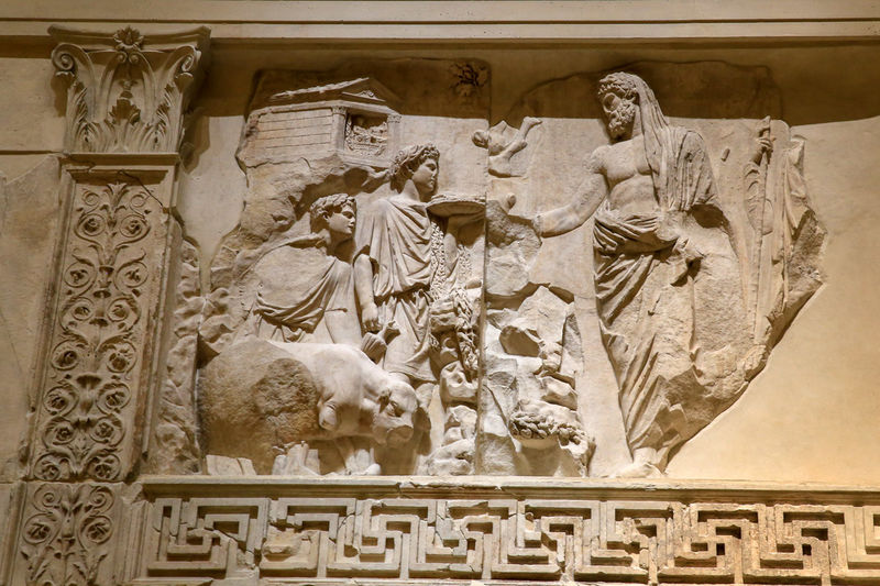 Ara Pacis (Ołtarz Pokoju Augustiańskiego) w Rzymie