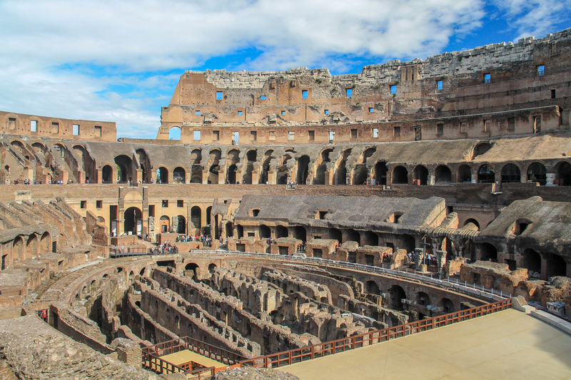 Pozostałości areny Koloseum