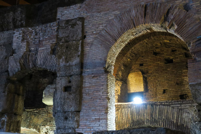 Koloseum - część pod poziomem areny