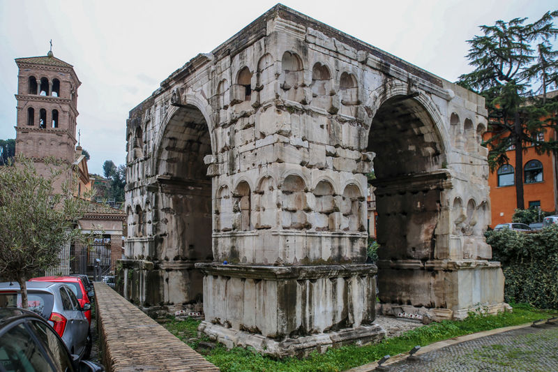 !Łuk Janusa (Arco di Giano) - FORUM BOARIUM (Rzym)