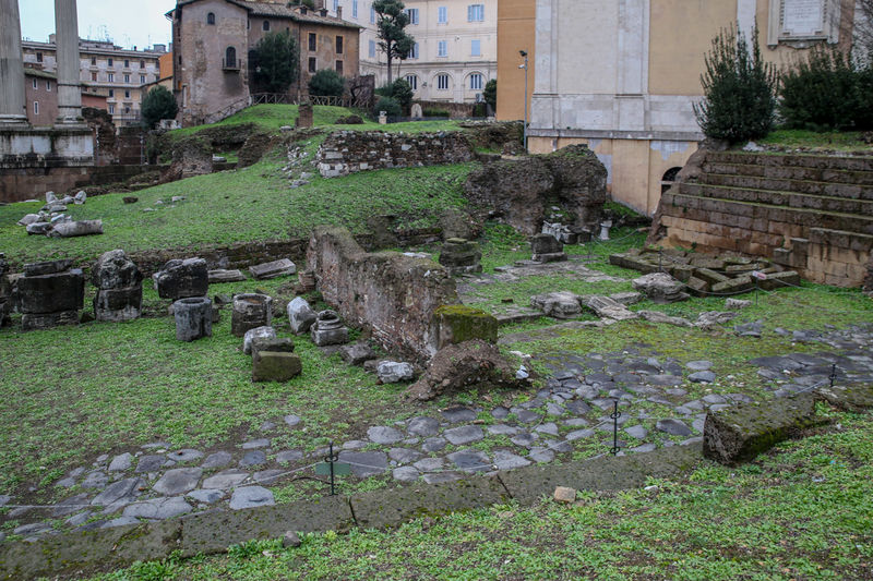 !Stanowisko archeologiczne z Teatrem Marcellusa w Rzymie