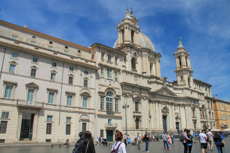 Kościół św. Agnieszki in Agone - Piazza Navona w Rzymie