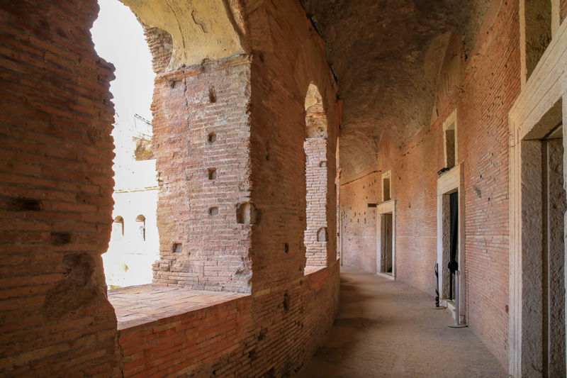 Hale Trajana w Rzymie (Muzeum For Cesarskich)