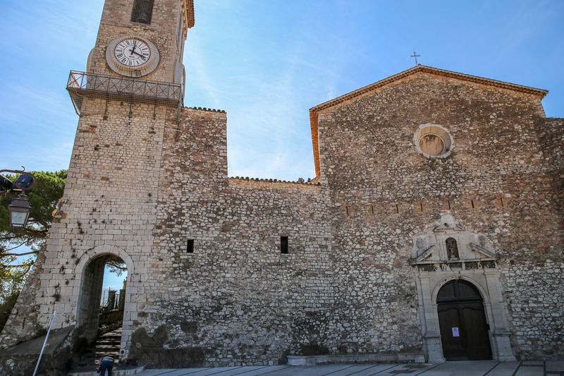 Cannes - wzgórze zamkowe i kościół Église Notre-Dame d’Espérance