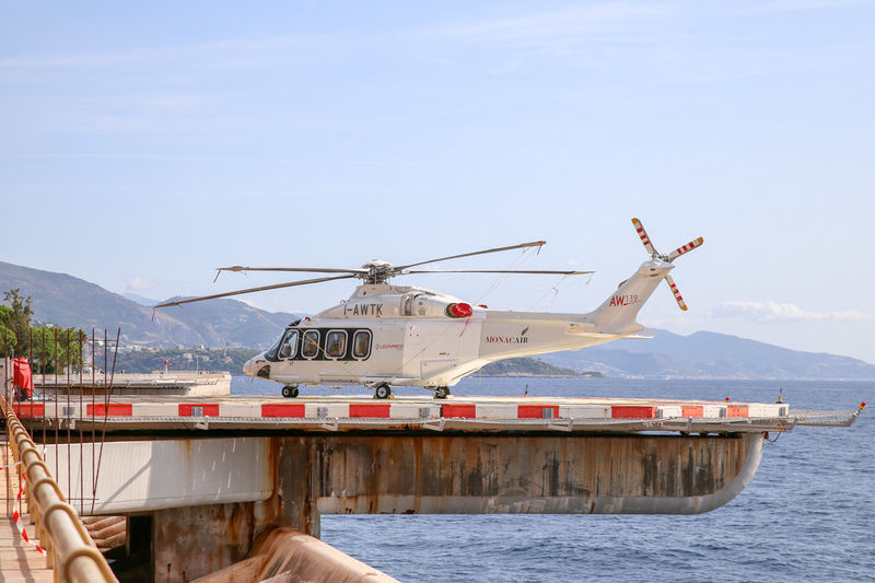 Monako - lądowisko dla helikopterów