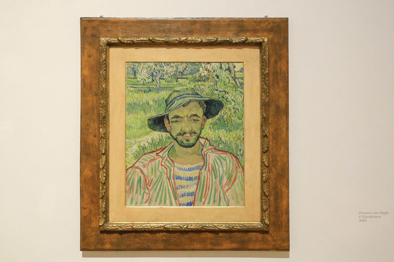 'Ogrodnik', Vincent van Gogh - Narodowa Galeria Sztuki Nowoczesnej i Współczesnej w Rzymie (Galleria Nazionale d'Arte Moderna e Contemporanea)