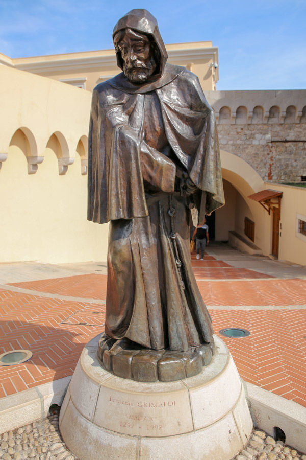 Pomnik Franciszka Grimaldiego w Monako
