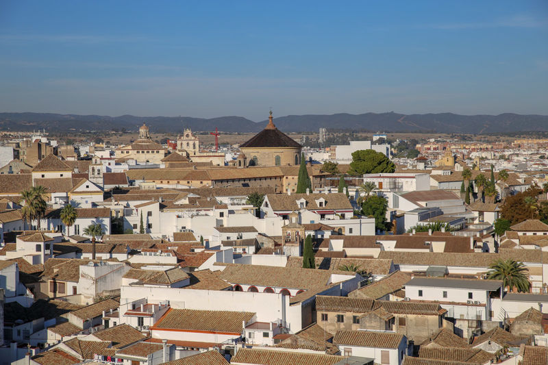 Widoki z dzwonnicy Wielkiego Meczetu w Kordobie
