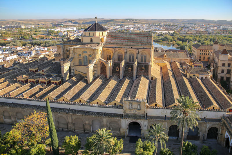 Widok z dzwonnicy Wielkiego Meczetu w Kordobie