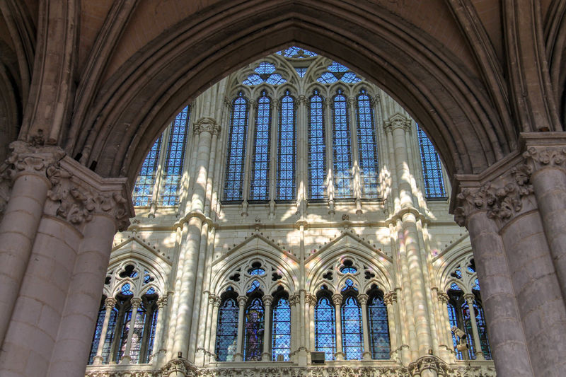 Wnętrze Katedry w Amiens
