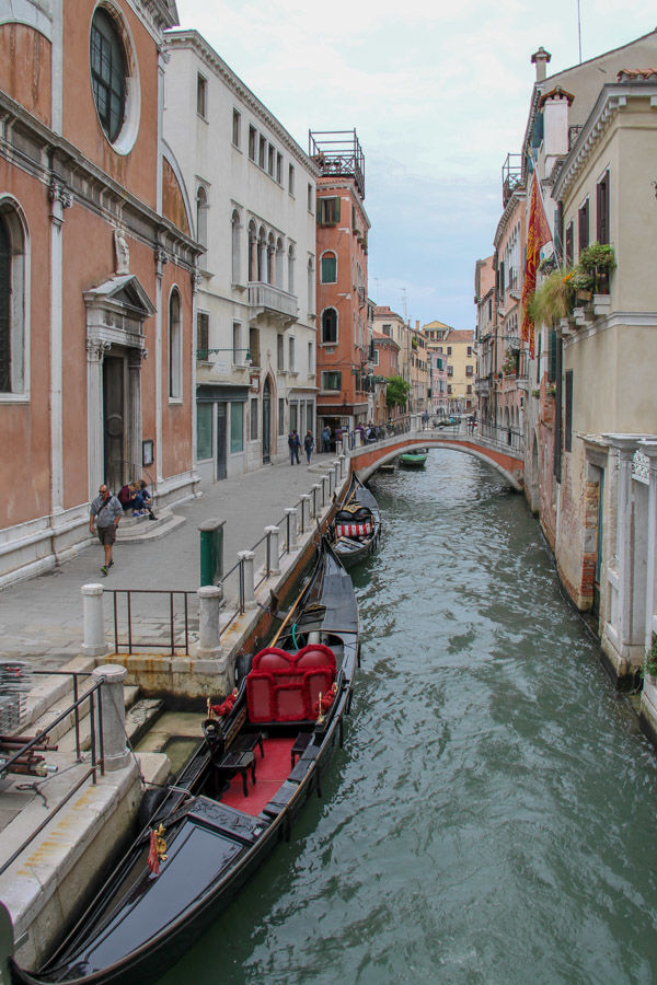 Wenecja - widok na kanały