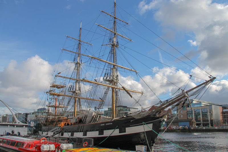 Statek-muzeum - Jeanie Johnston Tallship - Dublin