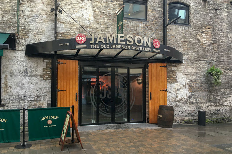Jameson Distillery Bow St. - destylarnia whiskey w Dublinie