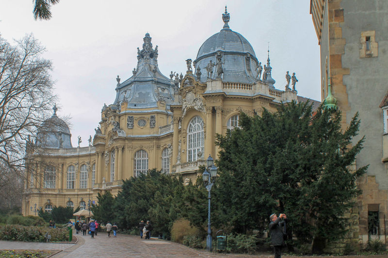 Zamek Vajdahunyad w Budapeszcie