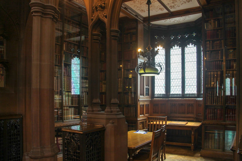 John Rylands Library - zabytkowa biblioteke w Manchesterze