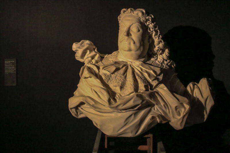 Rzeźba dłuta Berniniego - Pałac Pilotta w Parmie