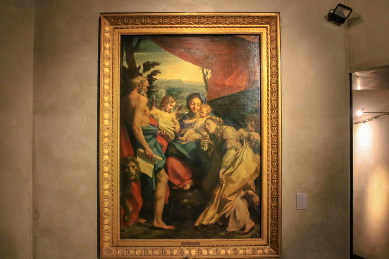 obraz Correggia - Pałac Pilotta w Parmie
