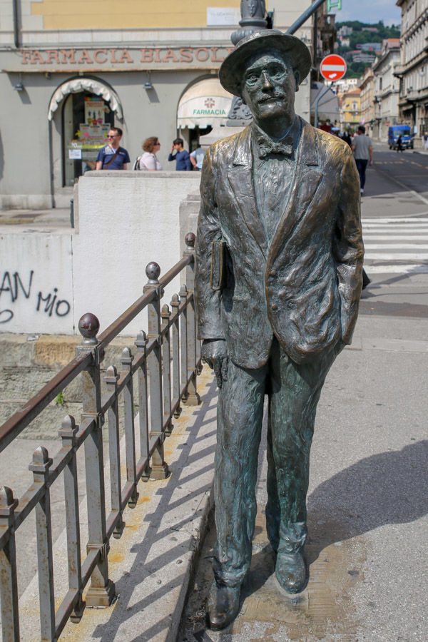 Pomnik Jamesa Joyce'a w Trieście