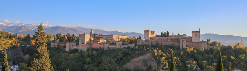 ALBAICIN - Mirador de San Nicolas - punkt widokowy z widokiem na Alhambrę w Grenadzie
