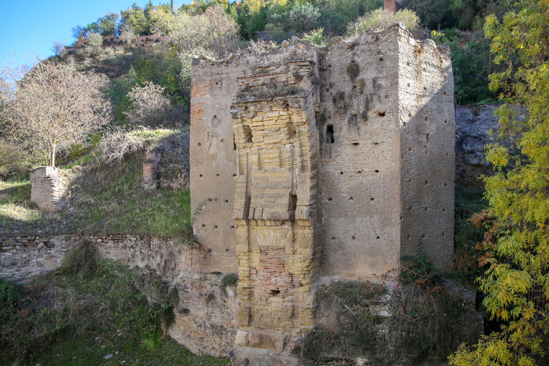 Pozostałości arabskiego Puente del Cadi - Grenada