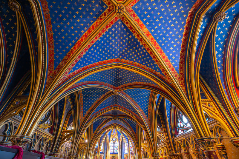 Dolna Kaplica Sainte Chapelle (zdjęcie pyty)