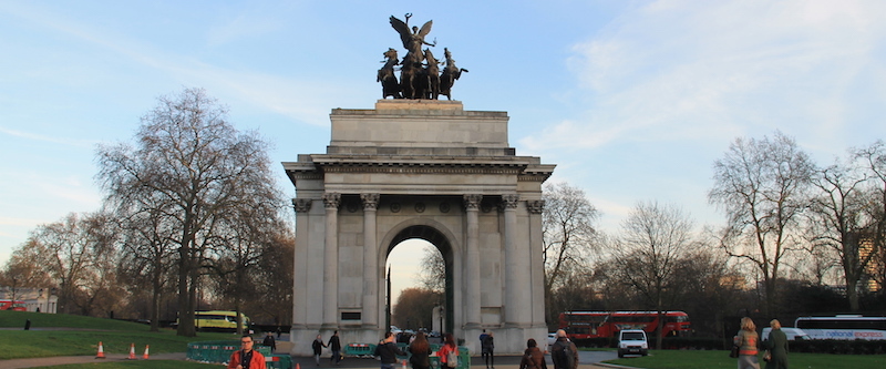 Wellington Arch - łuk triumfalny w Londyn