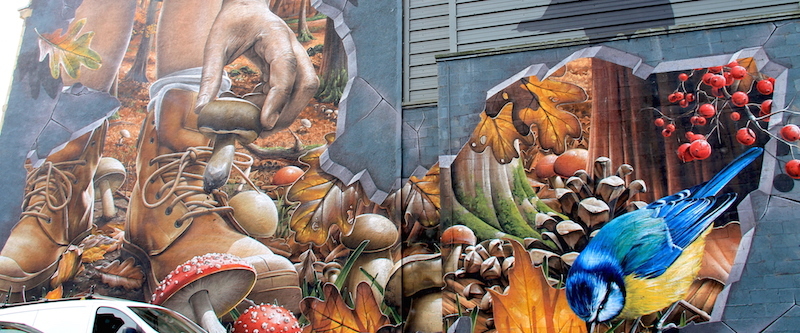 Sztuka uliczna (street art) w Glasgow